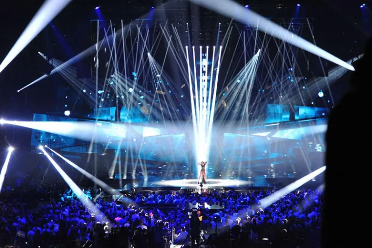 Bild: ROBE übernahm mit dem BMFL wichtige Schlüsselrolle beim ESC
