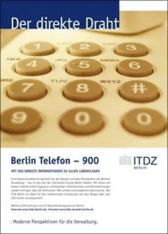 ITDZ - motus entwickelt Anzeigenserie für bundesweite Schaltungen Bild: ITDZ - motus entwickelt Anzeigenserie für bundesweite Schaltungen