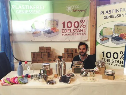 Bild: Heldenhafte Alternativen auf Deutschlands grünstem Markt - ECO Brotbox auf dem Heldenmarkt in Berlin