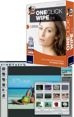FRANZIS One-Click-Wipe 2 - Bildbearbeitung ganz einfach Bild: FRANZIS One-Click-Wipe 2 - Bildbearbeitung ganz einfach