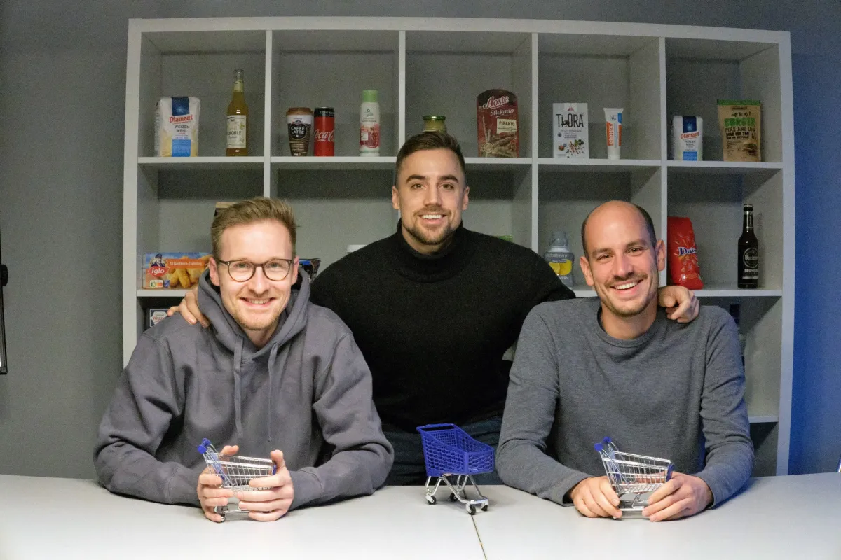 Foto (v.l.n.r.): Die drei Cyreen Gründer Benedict Boos, Ciril Hofmann & Davide Scheidegger (© Cyreen)