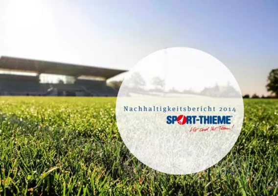 Sport-Thieme veröffentlicht Nachhaltigkeitsbericht 2014 Bild: Sport-Thieme veröffentlicht Nachhaltigkeitsbericht 2014