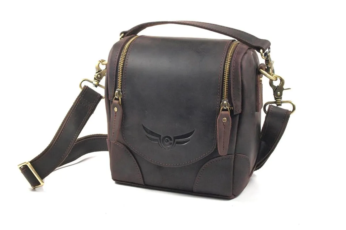 Angus Litli: Die neue Leder-Kamerataschen von Firmcam