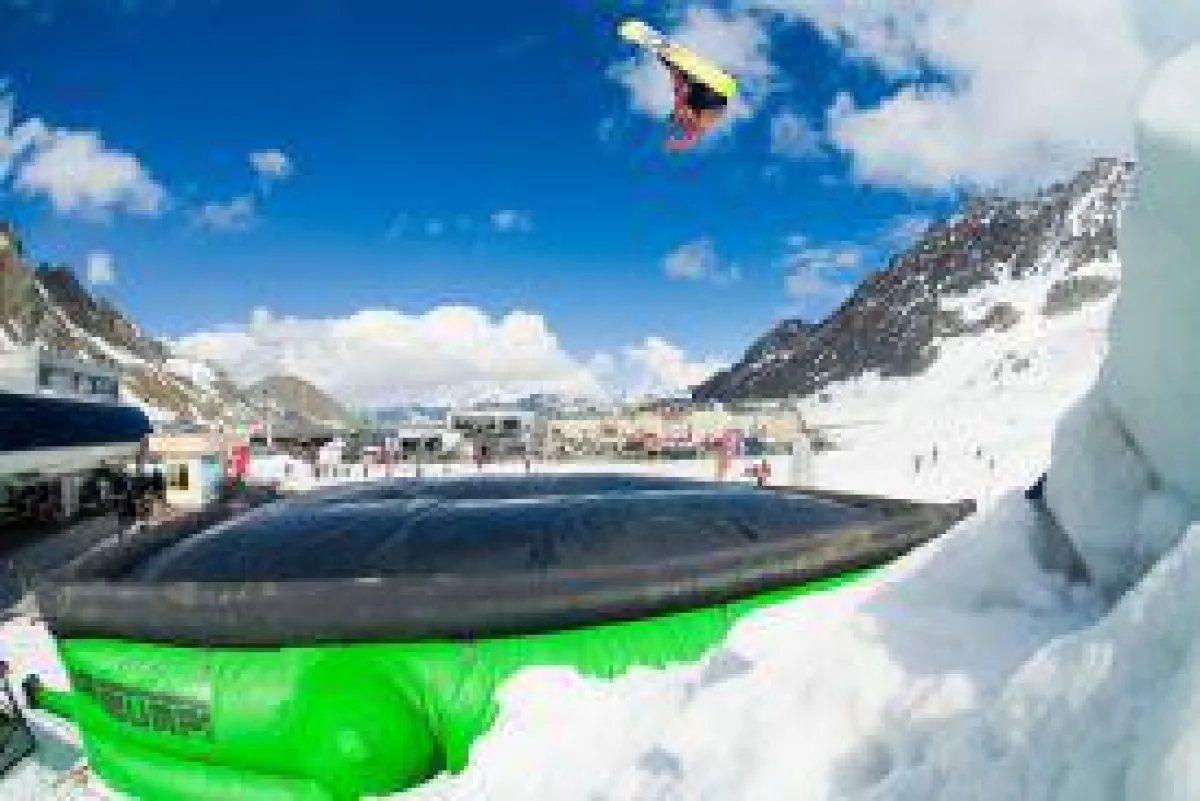 Ski Closing im Skigebiet Sölden
