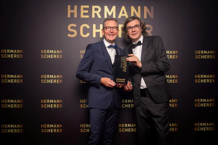 Bild: Wim Coppens gewinnt den International Speaker Award in Wiesbaden