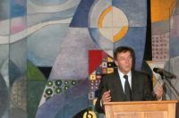 Bild: Vortrag von Theologe Prof. Dr. Schockenhoff zum Gedenken an die Liebenauer Euthanasie-Opfer