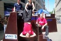 Erfolgreicher Auftakt der ASICS Parcouring Tour Bild: Erfolgreicher Auftakt der ASICS Parcouring Tour