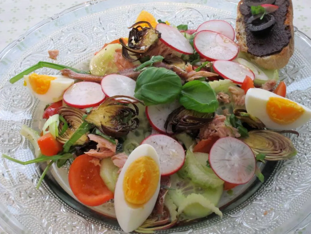 Salade Nicoise aus dem Buch