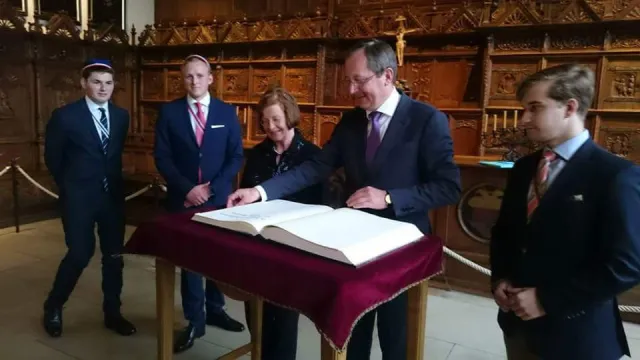 Bild: 13.Muensteraner Botschaftergespraech mit litauischem Botschafter