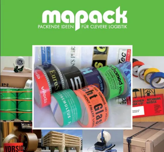 mapack Preiskonfigurator für bedrucktes Klebeband und Nassklebeband Bild: mapack Preiskonfigurator für bedrucktes Klebeband und Nassklebeband