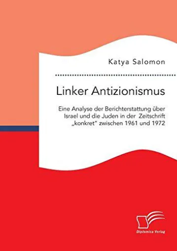 Antisemitismus bei 'konkret' der 60er und 70er Jahre? Bild: Antisemitismus bei 'konkret' der 60er und 70er Jahre?