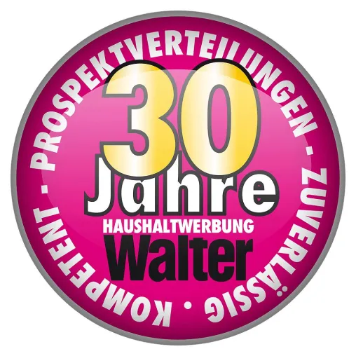 Bild: Haushaltwerbung Walter feiert 30. Jubiläum