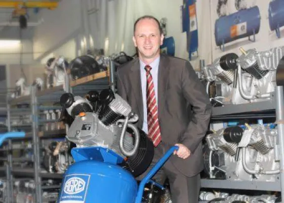 Bild: Mit Drucklufttechnik auch 2009 erfolgreich