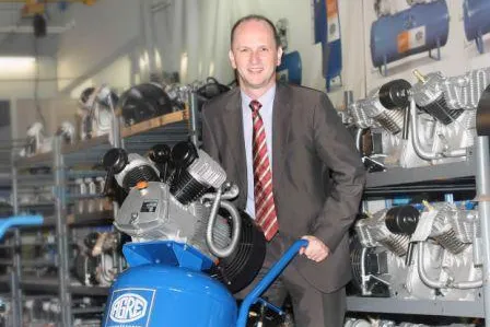 Bild: Mit Drucklufttechnik auch 2009 erfolgreich