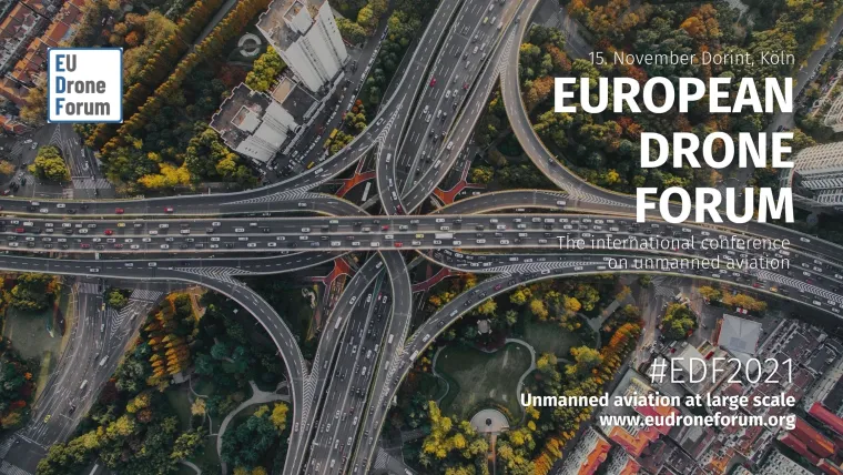 Bild: Viertes EUROPEAN DRONE FORUM am 15. November 2021 in Köln 