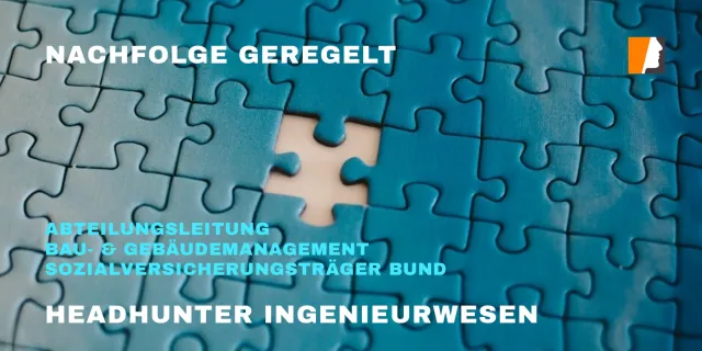 Bild: Headhunter für Ingenieurwesen besetzt Leitung Bau- und Gebäudemanagement