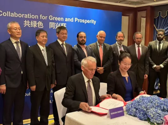 Bild: Gansu Hengyuan Dongli New Energy nimmt am Weltgipfel für Zukunftsenergien teil und kündigt einen industri