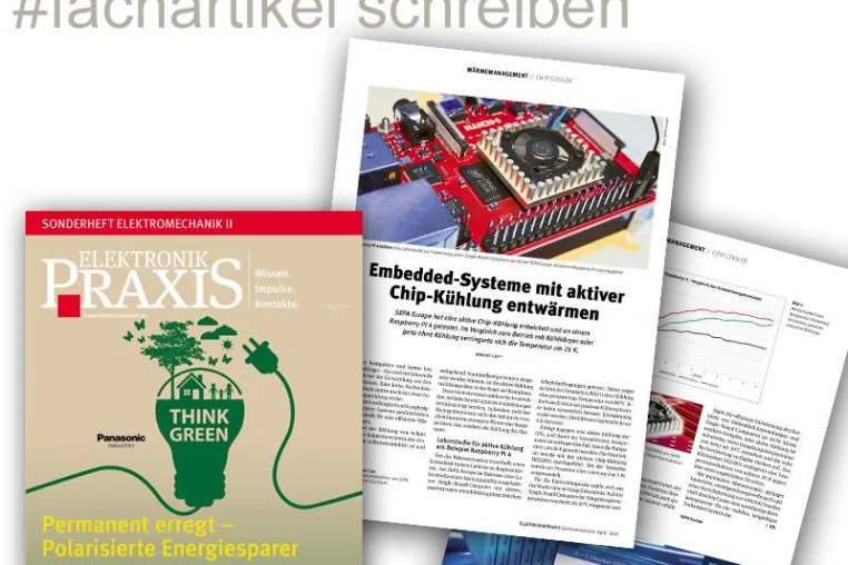 Bild: FACHARTIKEL SCHREIBEN UND ERFOLGREICH VERÖFFENTLICHEN