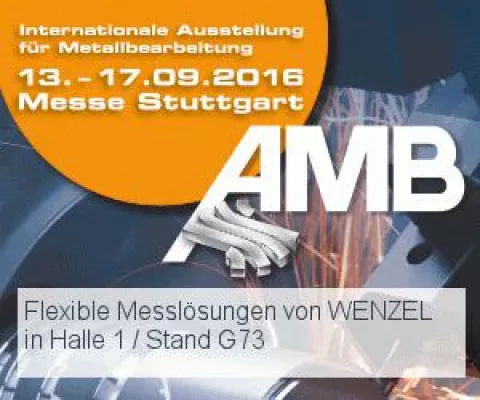 Bild: WENZEL präsentiert flexible Messlösungen auf der AMB
