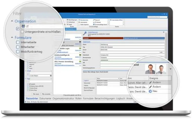 Bild: Passwort- und Identitäts-Management: Sicherer Schlüsseldienst