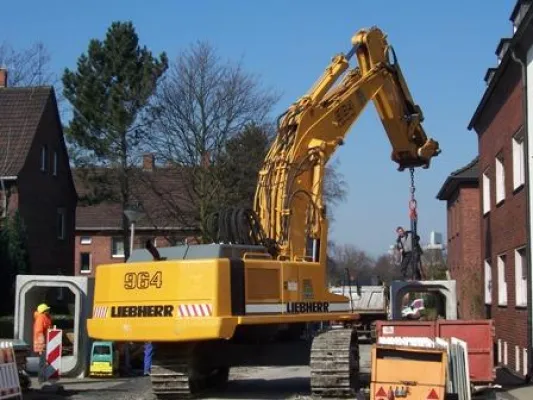 Bild: Gewerbeaufsicht wird abgebaut, Bauarbeiter sind die Leidtragenden