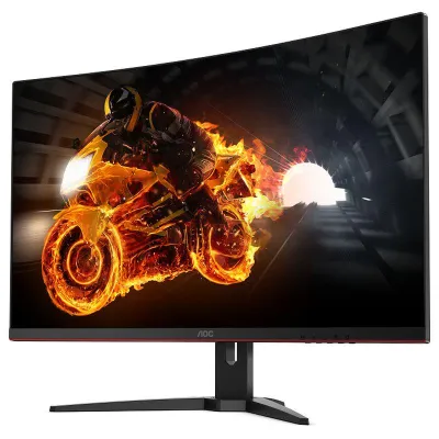 Bild: Zuwachs für die G1-Serie von AOC: der neue 31,5"-QHD-Monitor CQ32G1