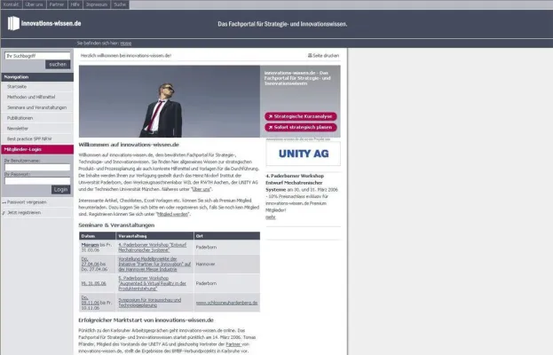 Bild: Gründung der SPP GmbH - Unternehmen für Strategische Produkt- und Prozessplanung