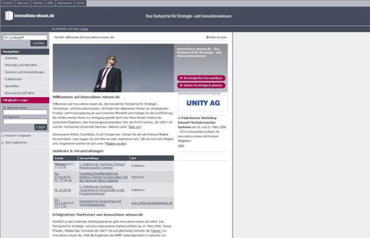 Bild: Gründung der SPP GmbH - Unternehmen für Strategische Produkt- und Prozessplanung