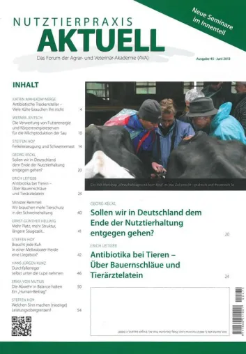 NUTZTIERPRAXIS AKTUELL (NPA) – Die Zeitschrift für den Tierarzt Bild: NUTZTIERPRAXIS AKTUELL (NPA) – Die Zeitschrift für den Tierarzt