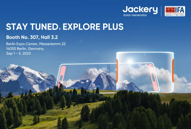 Jackery präsentiert auf der IFA 2023 neues Flaggschiff für mehr Freiheit und Energieunabhängigkeit Bild: Jackery präsentiert auf der IFA 2023 neues Flaggschiff für mehr Freiheit und Energieunabhängigkeit