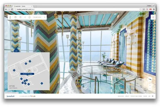 Bild: Jumeirah Group und Google stellen die digitale Plattform Jumeirah™ Inside vor