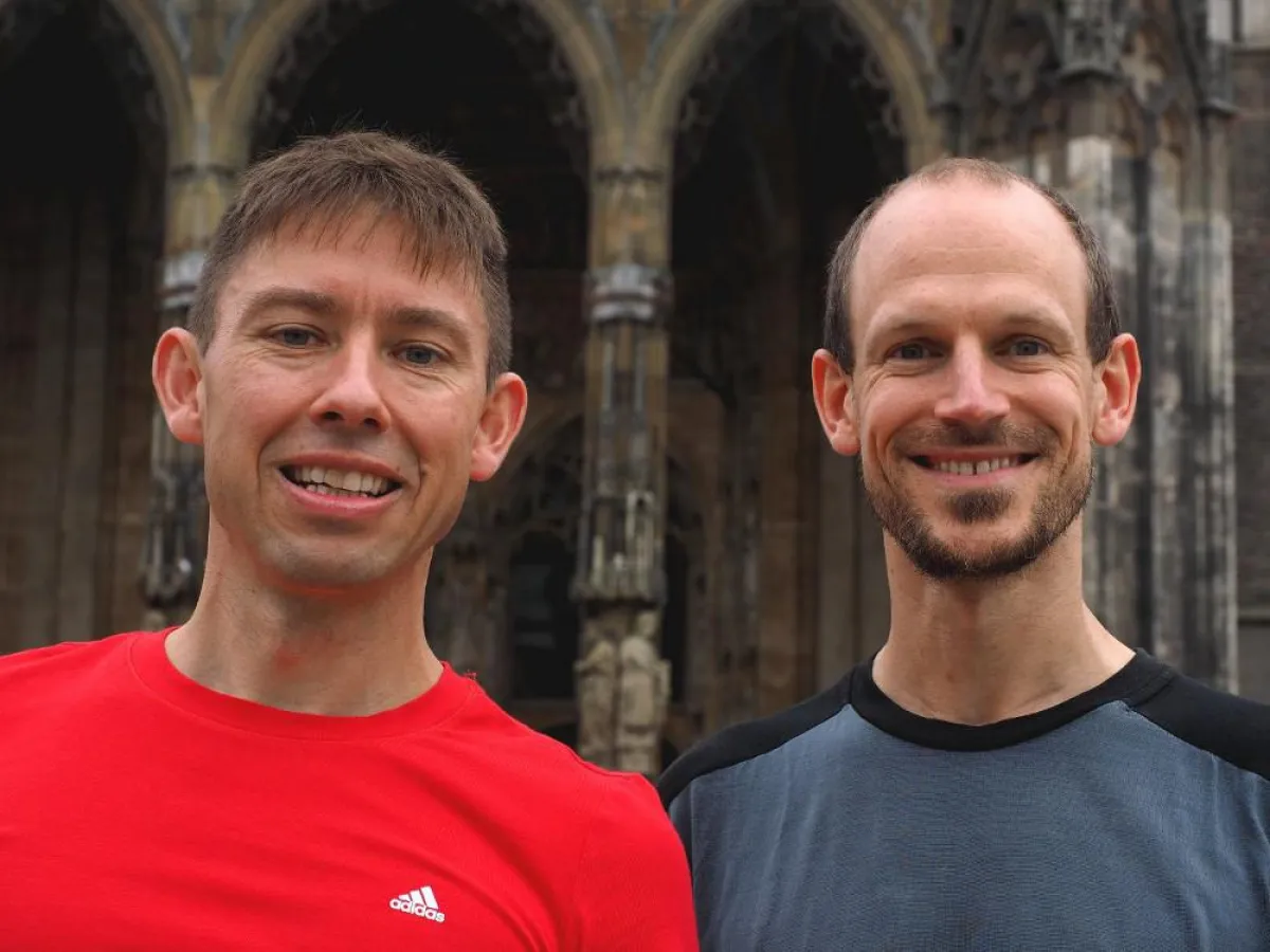 Das Pixabay-Team: Hans Braxmeier (links) und Simon Steinberger (rechts)