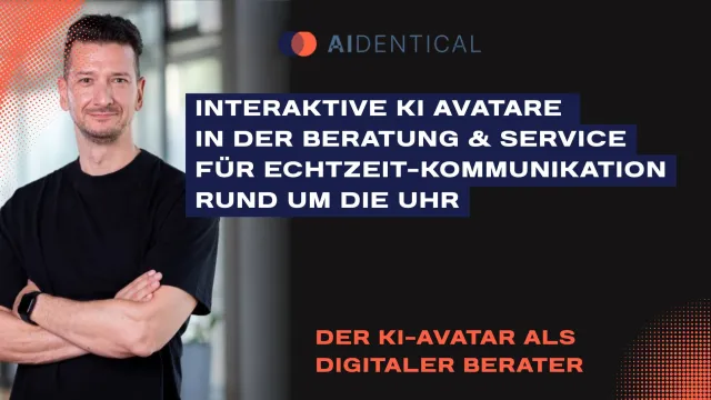 Bild: Interaktive KI-Avatare: AIdentical bringt digitale Ansprechpartner in Unternehmen