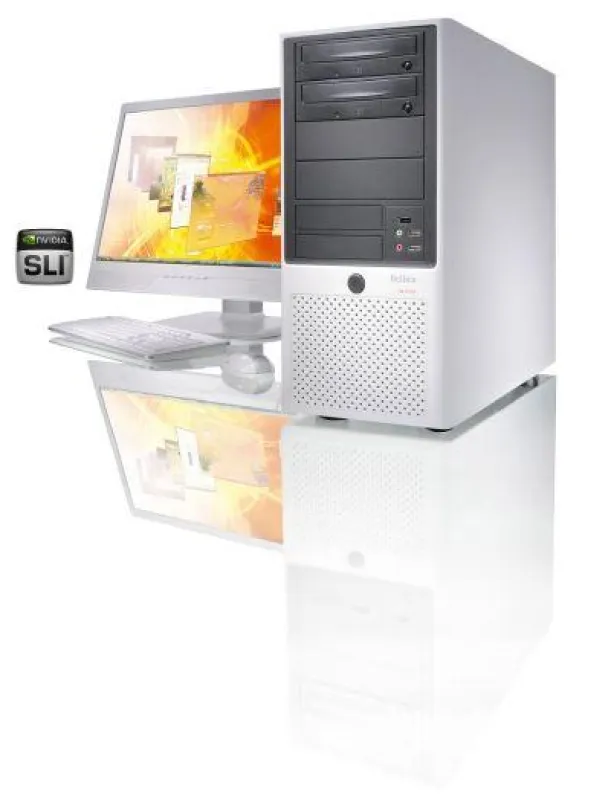 NVIDIAs SLI-PC des Monats: Belinea o.max 5 mit zwei DirectX-10-Grafikkarten