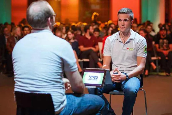 Bild: Lumi übernahm Support für Abstimmungen bei YPD-Challenge in Wien