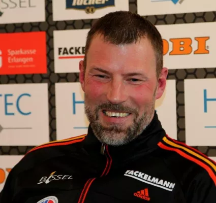 Bild: Robert Andersson ist der neue Mann beim HC Erlangen - Frank Bergemann wurde beurlaubt