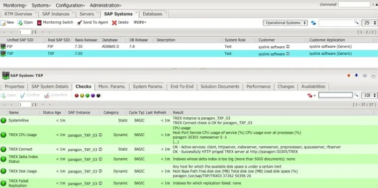 Bild: syslink Xandria 5.1 meistert TREX
