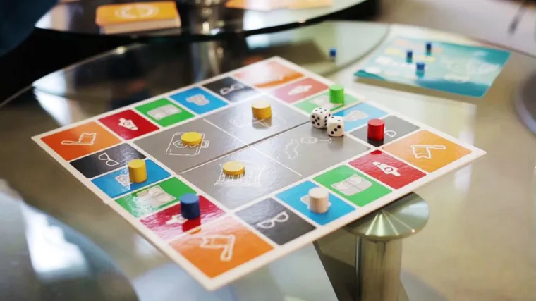 Bild: Bedingungsloses Grundeinkommen als Brettspiel