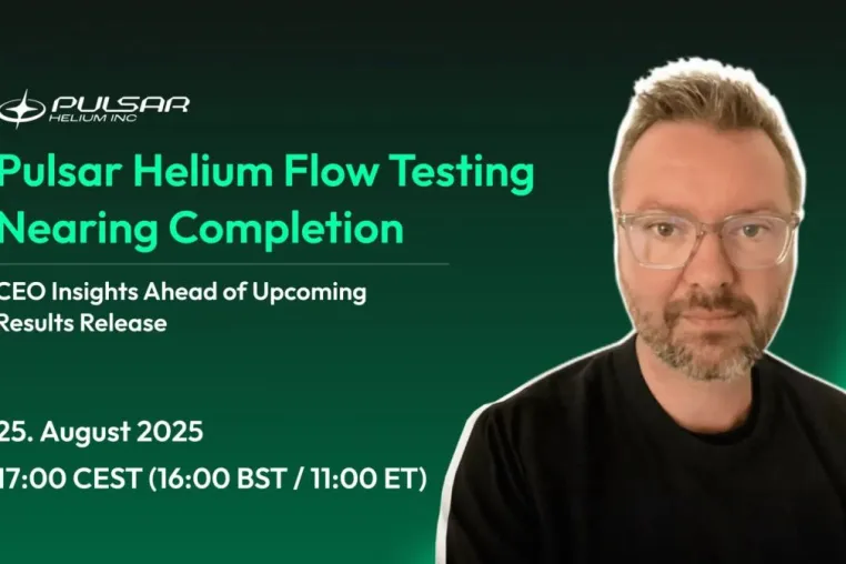 Bild: Nicht verpassen: Heute Live-Webinar mit Pulsar Helium-CEO Thomas Abraham-James!