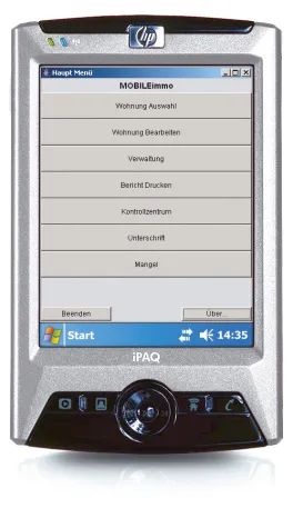 Bild: smartphone statt kiloweise Unterlagen