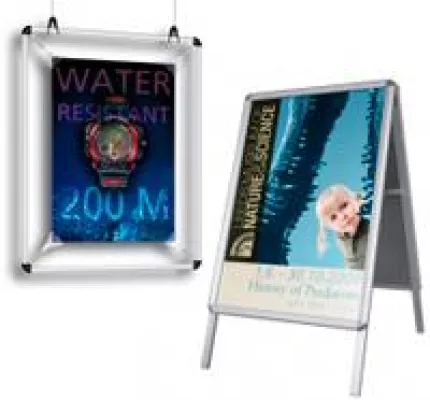 Bild: Easydisplay Kundenstopper & Plakatrahmen helfen bei Existenzgründungen im stationären Einzelhandel