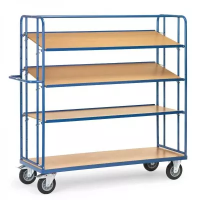 Bild: Transportwagen, Paket-Rollwagen, Kommissionierwagen - Kaufberater innerbetriebliche Kleinlogistik