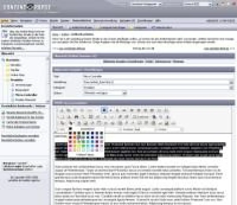 Bearbeitung von Inhalten im CMS Contentpapst