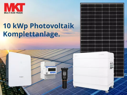 Bild: Innovative Solartechnik - 10 kWp Photovoltaik Komplettanlage mit Speicher