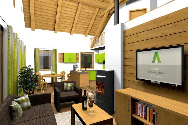 Bild: Hochwertige Chalets als rentable Geldanlage