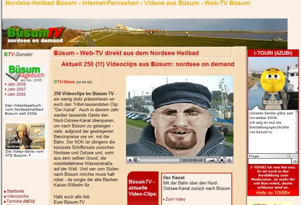 Bild: Videoclip-Jubiläum auf Büsum-TV