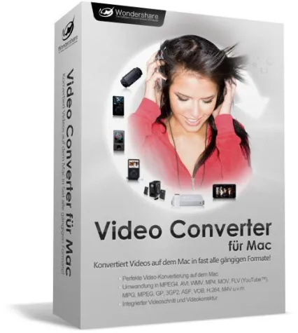 Wondershare Video Converter für Mac: Filme in jedem Format Bild: Wondershare Video Converter für Mac: Filme in jedem Format