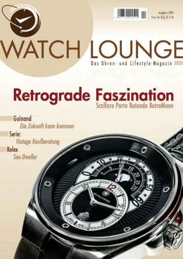 Watch Lounge Magazin erscheint in der zweiten Auflage Bild: Watch Lounge Magazin erscheint in der zweiten Auflage