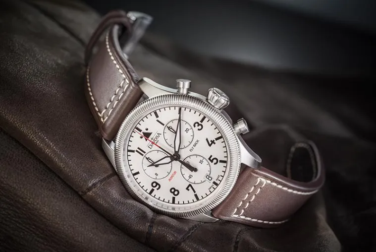 Die DAVOSA Aviator Quartz: Neuzugang in der Pilot-Kollektion Bild: Die DAVOSA Aviator Quartz: Neuzugang in der Pilot-Kollektion