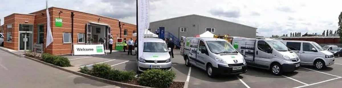 Einweihung des erweiterten Bürogebäudes bott Ashby, UK